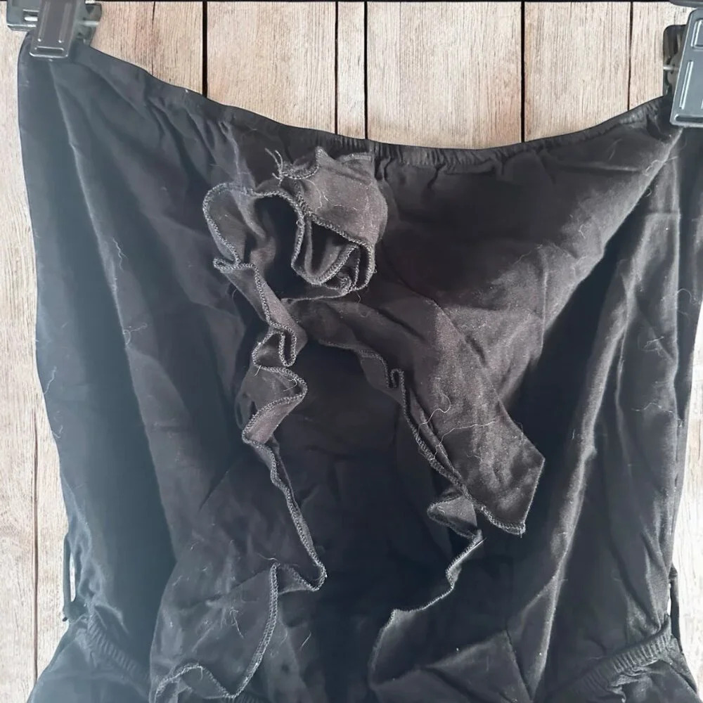 Hello Miss Black Jumpsuit with Pockets - Size Medium (C7) - Picture 2 of 8